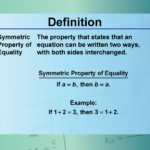 Examples of the Symmetric Property Explained examples of the symmetric property explained