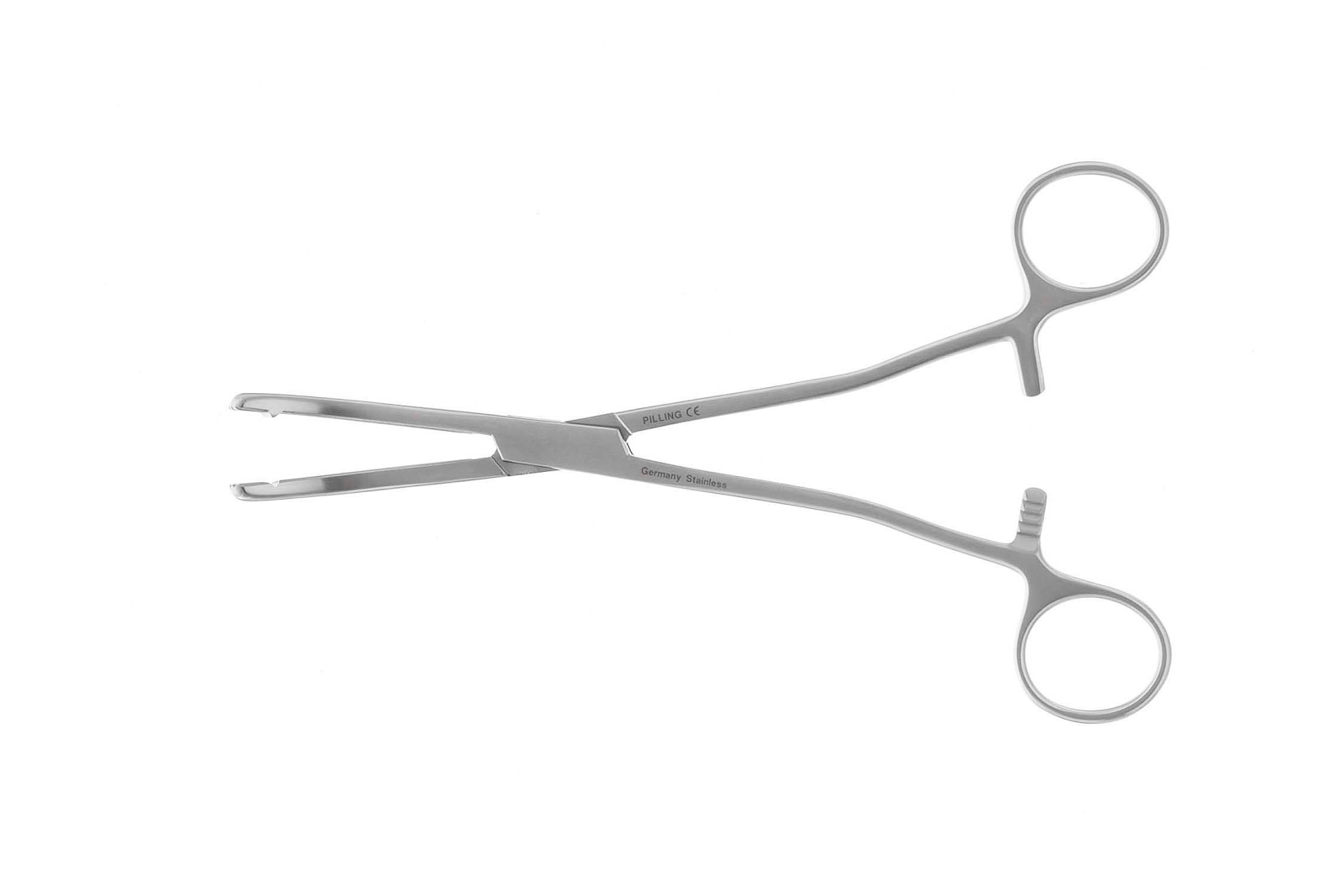 examples of tweezer like and ringed ratcheted instruments