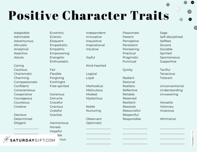Examples of Unique Qualities of a Person That Inspire Growth