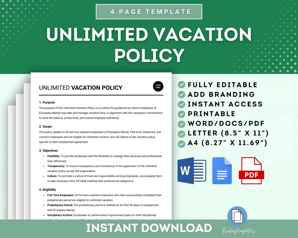 examples of vacation accrual policy explained