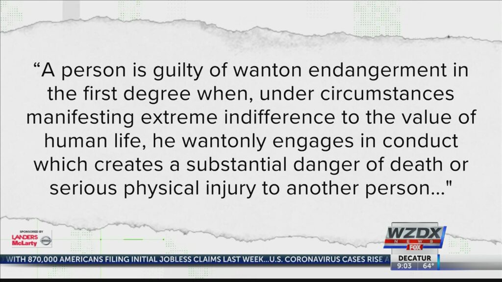 examples of wanton endangerment explained