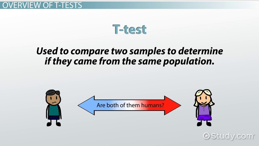 examples of when to use t test in data analysis