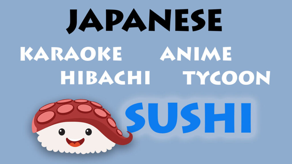 examples of words borrowed from other languages in english