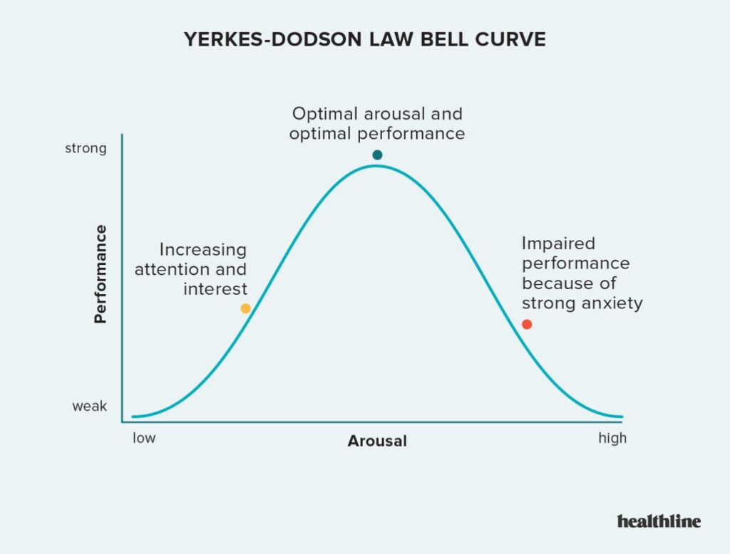 examples that accurately reflect the yerkes dodson law