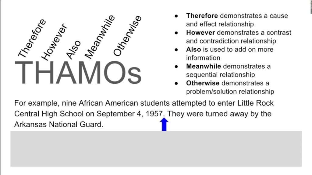 examples using thamos for visual storytelling