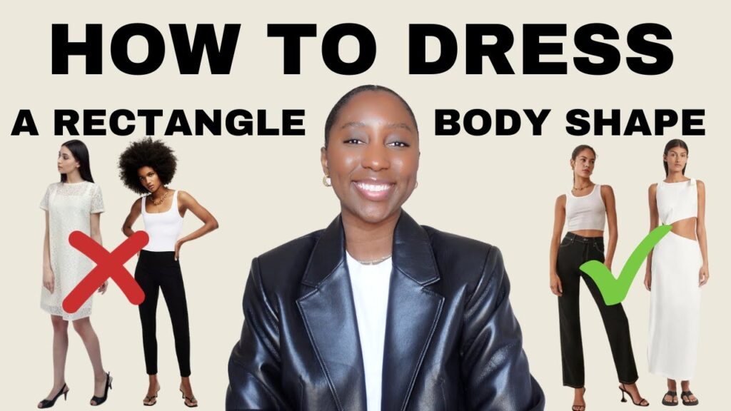 flattering outfits for the rectangle body shape