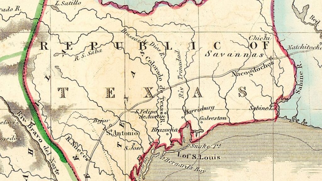 how texas massive national debt led to u s annexation