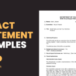 Impact Statements Examples to Enhance Your Communication impact statements examples to enhance your communication