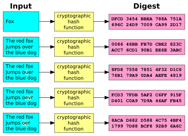 MD5 and SHA1: Examples of Cryptographic Hashes