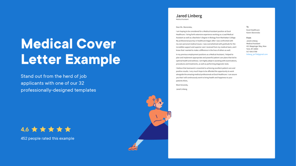 medical covering letter examples for job seekers