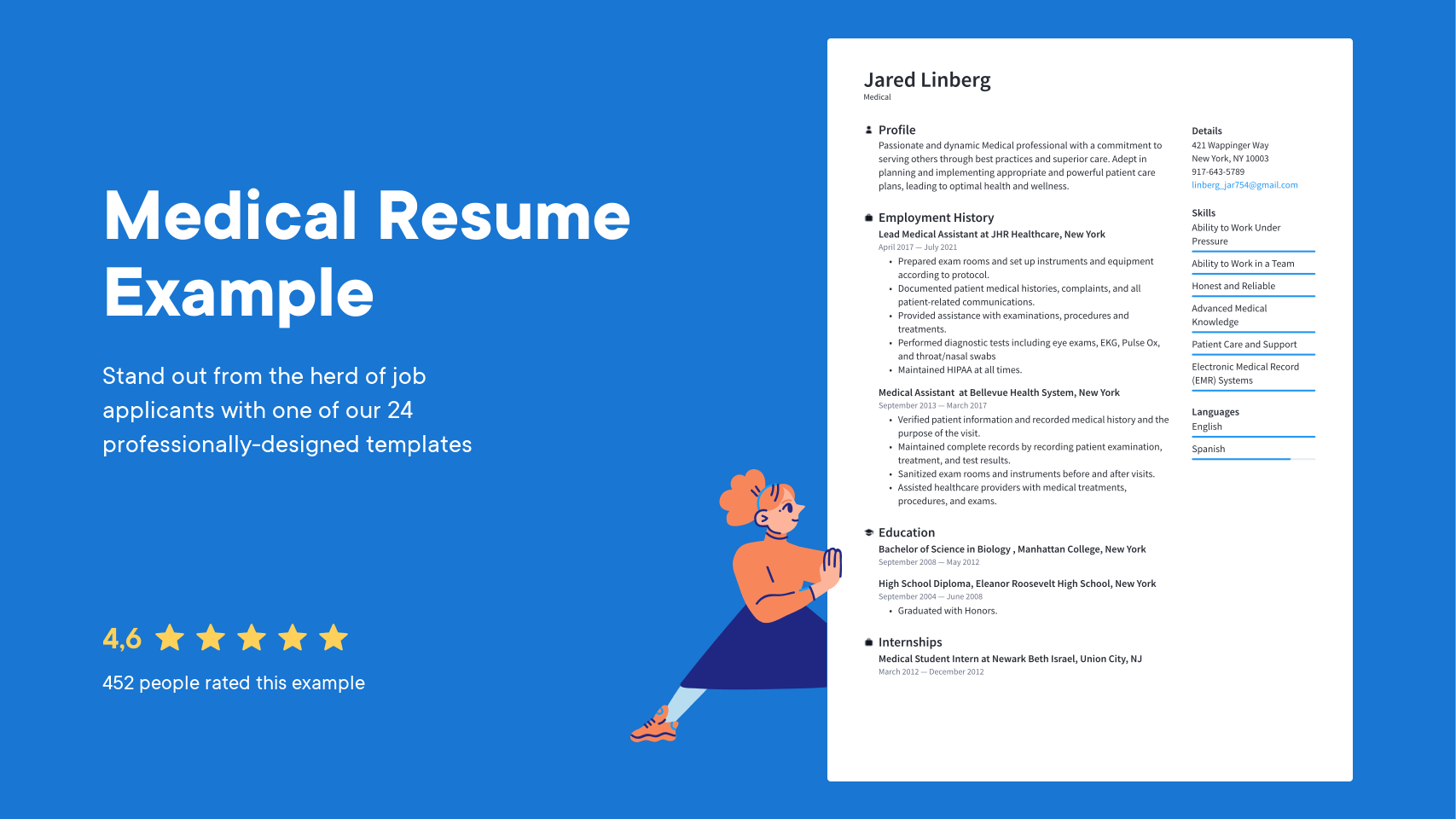 medical resume template examples for job seekers