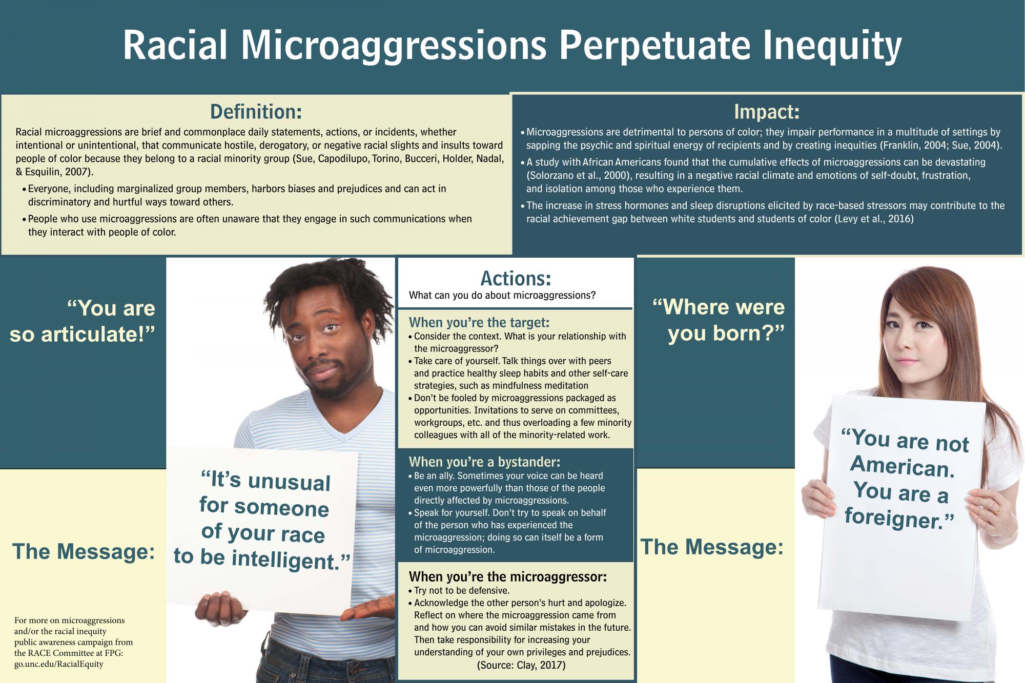 microaggressions examples and impact