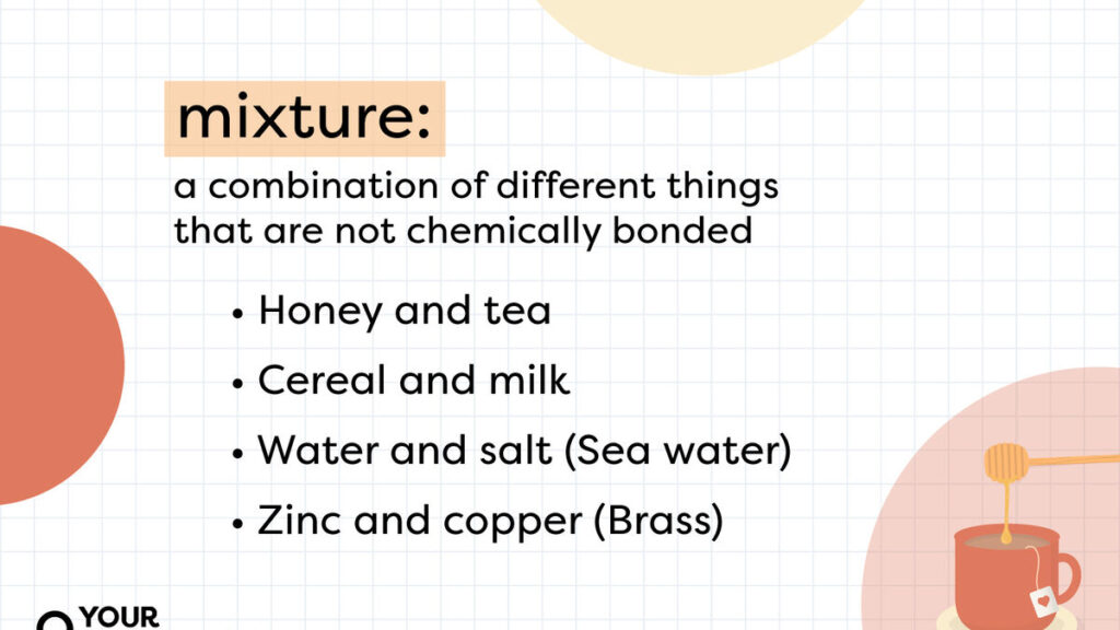 mixture examples you encounter in daily life 1