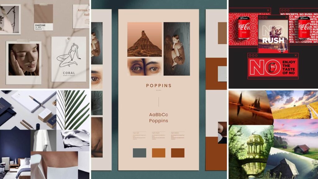 mood board examples for every creative project