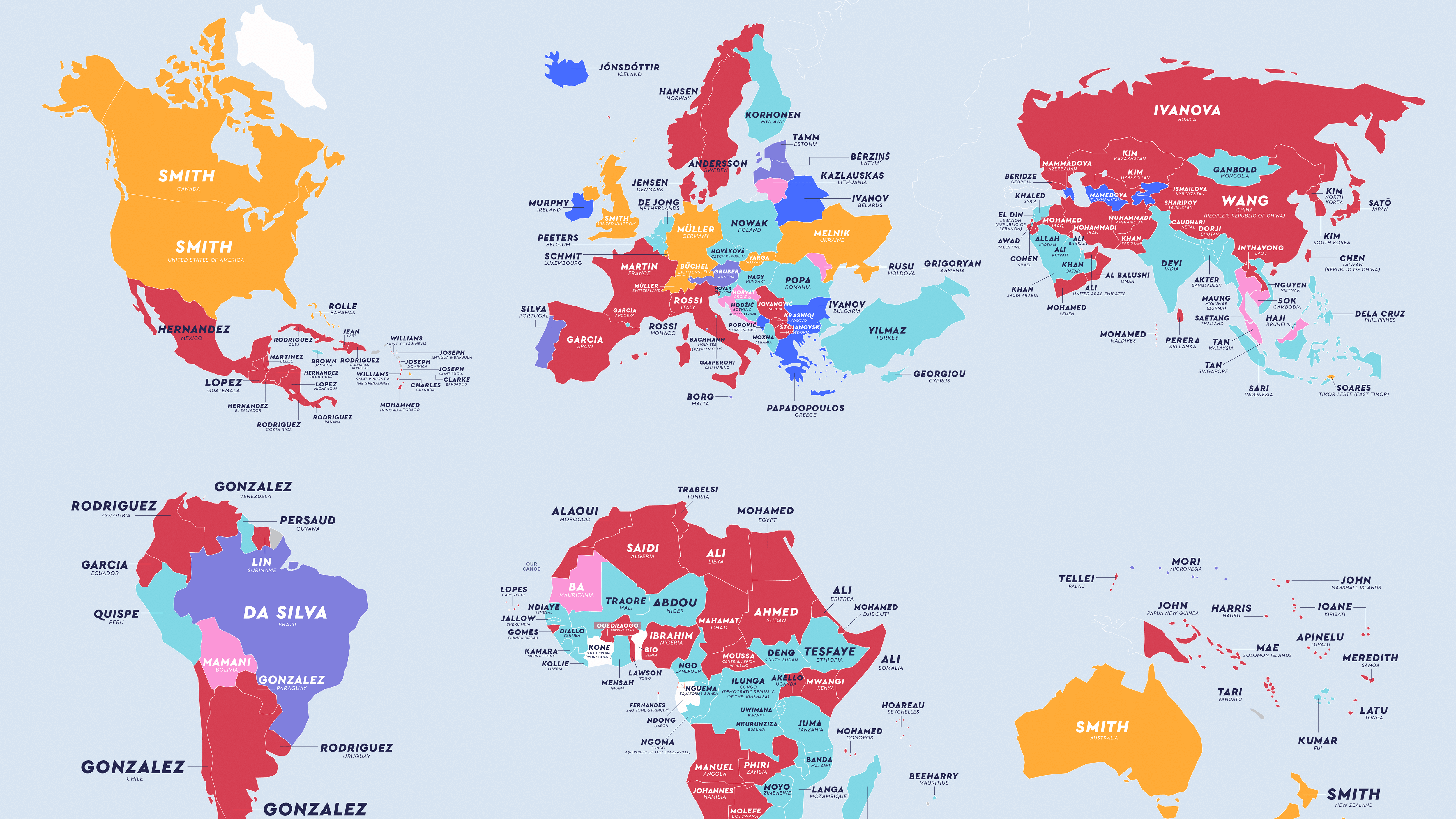 most common last names and their origins
