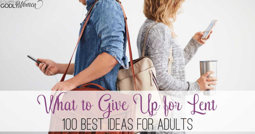 most common things to give up for lent top examples