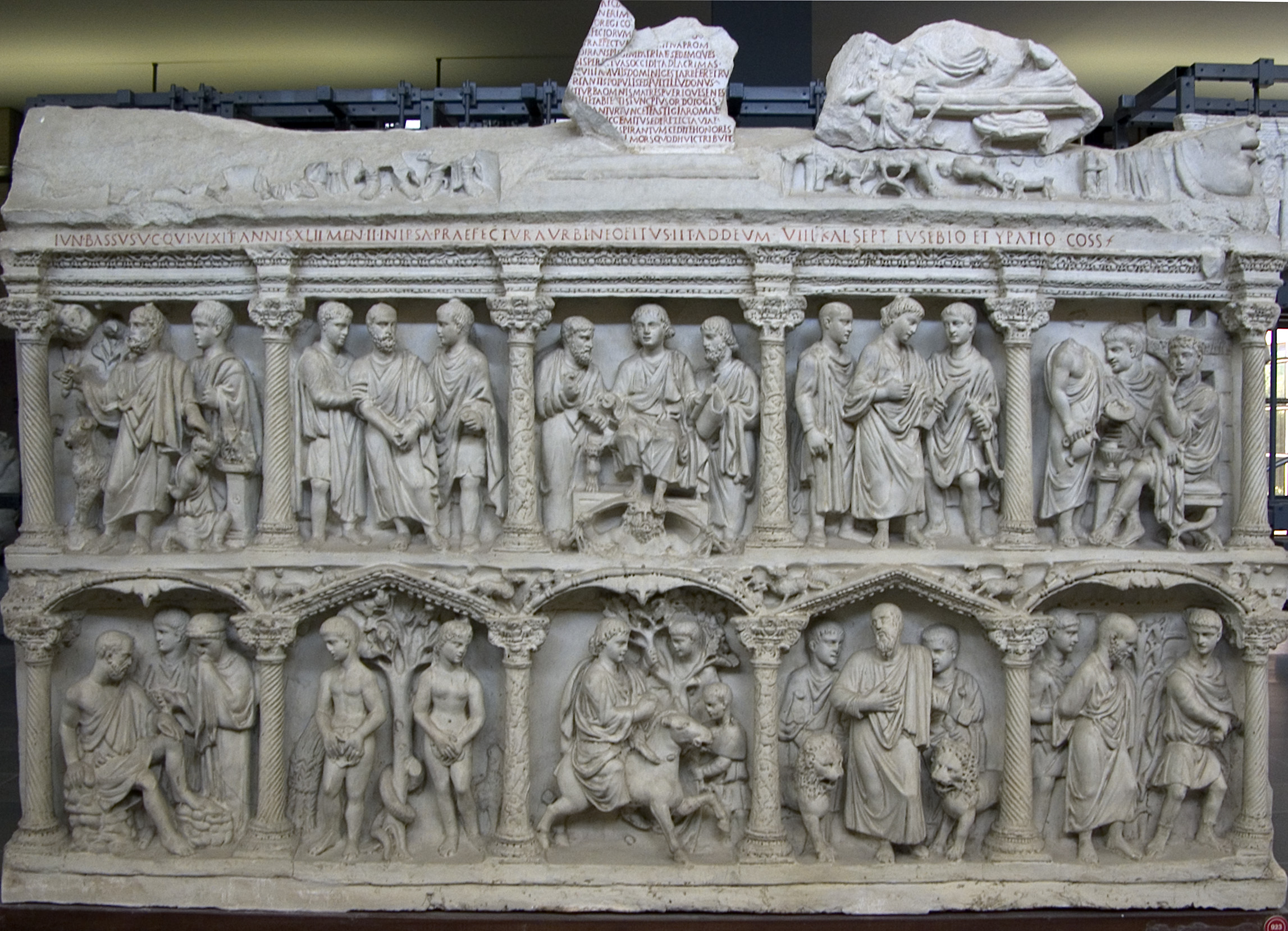 most examples of early christian sculpture before the fourth century
