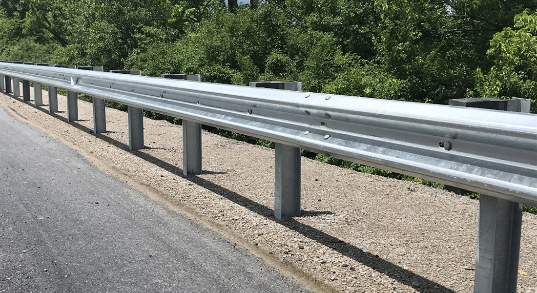 narrow shoulders bridges ditches guardrails trees explained