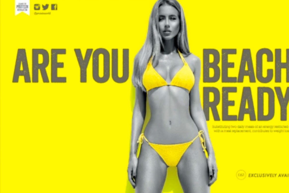 negative examples of health and fitness advertisements explained