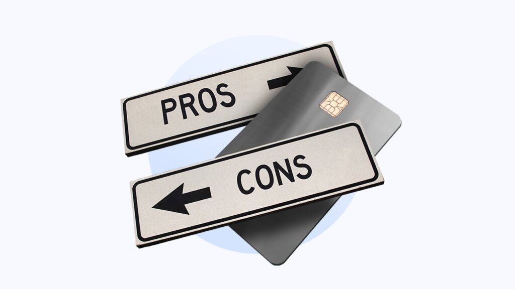 negative reasons for using a credit card to finance purchases