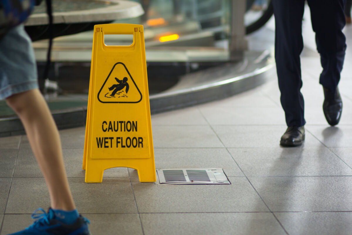 negligence examples slippery floors reckless driving lies