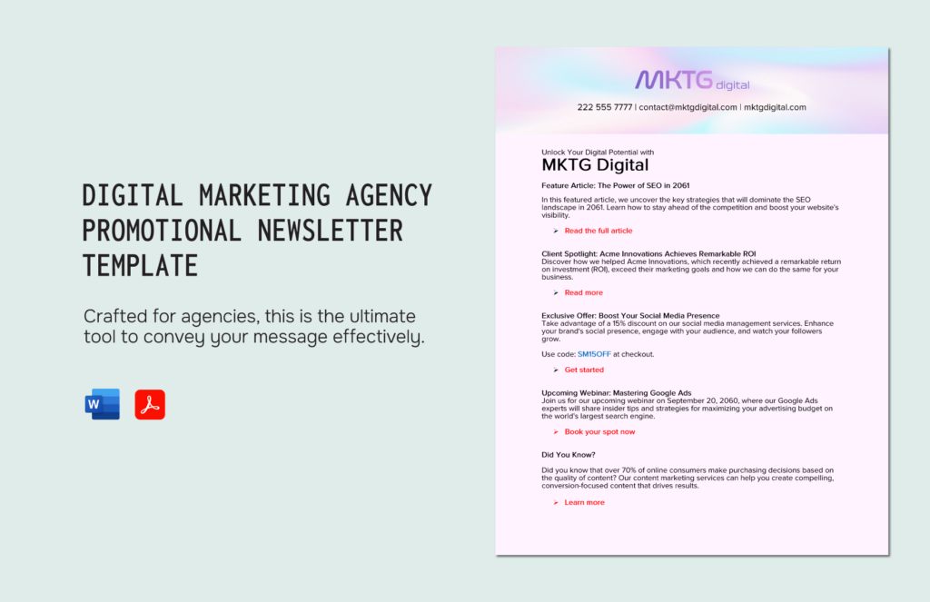 newsletter templates to boost your marketing strategy