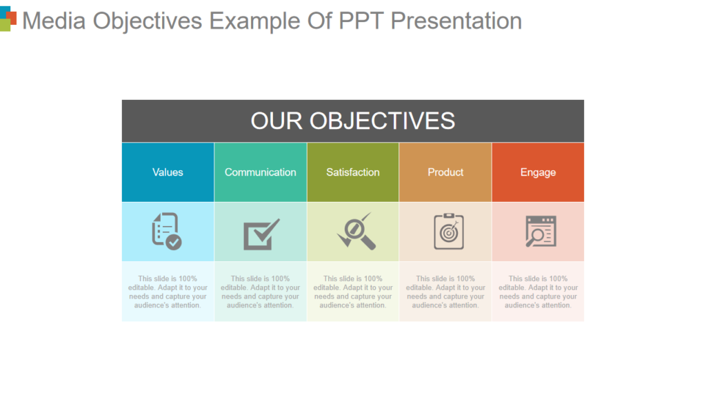 objectives slide examples for engaging presentations