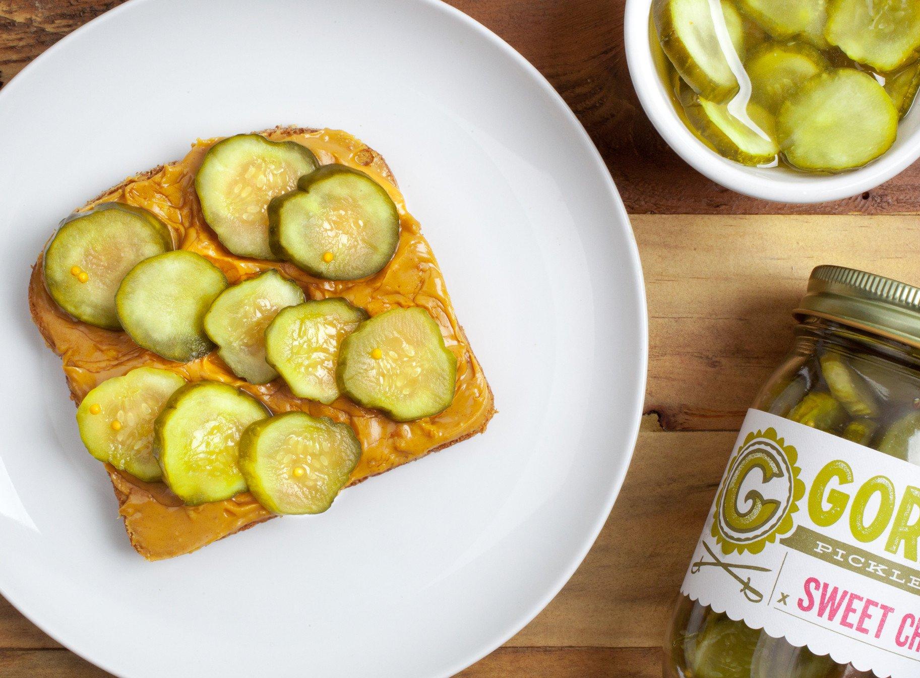 peanut butter pickles and tomato are examples of unique flavor pairings