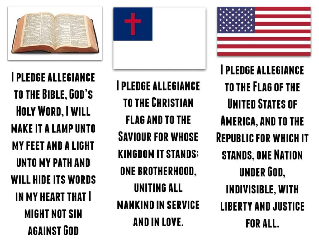 pledge of allegiance words and their meaning
