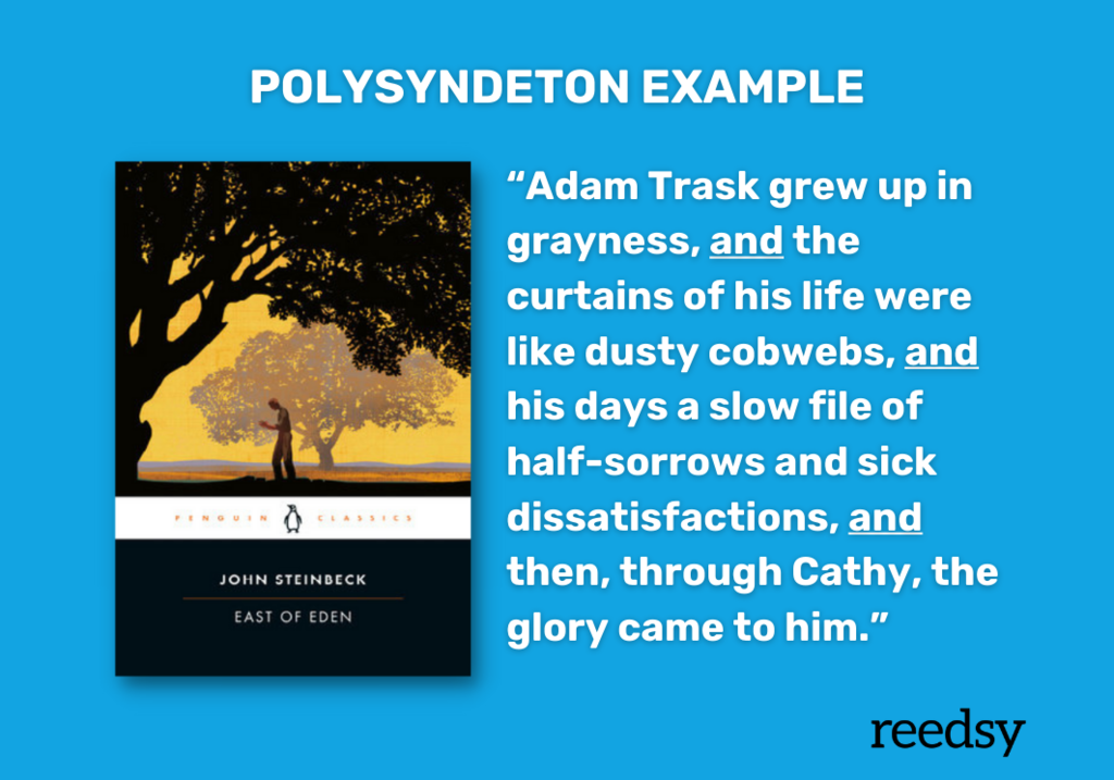 polysyndeton examples in literature and everyday life