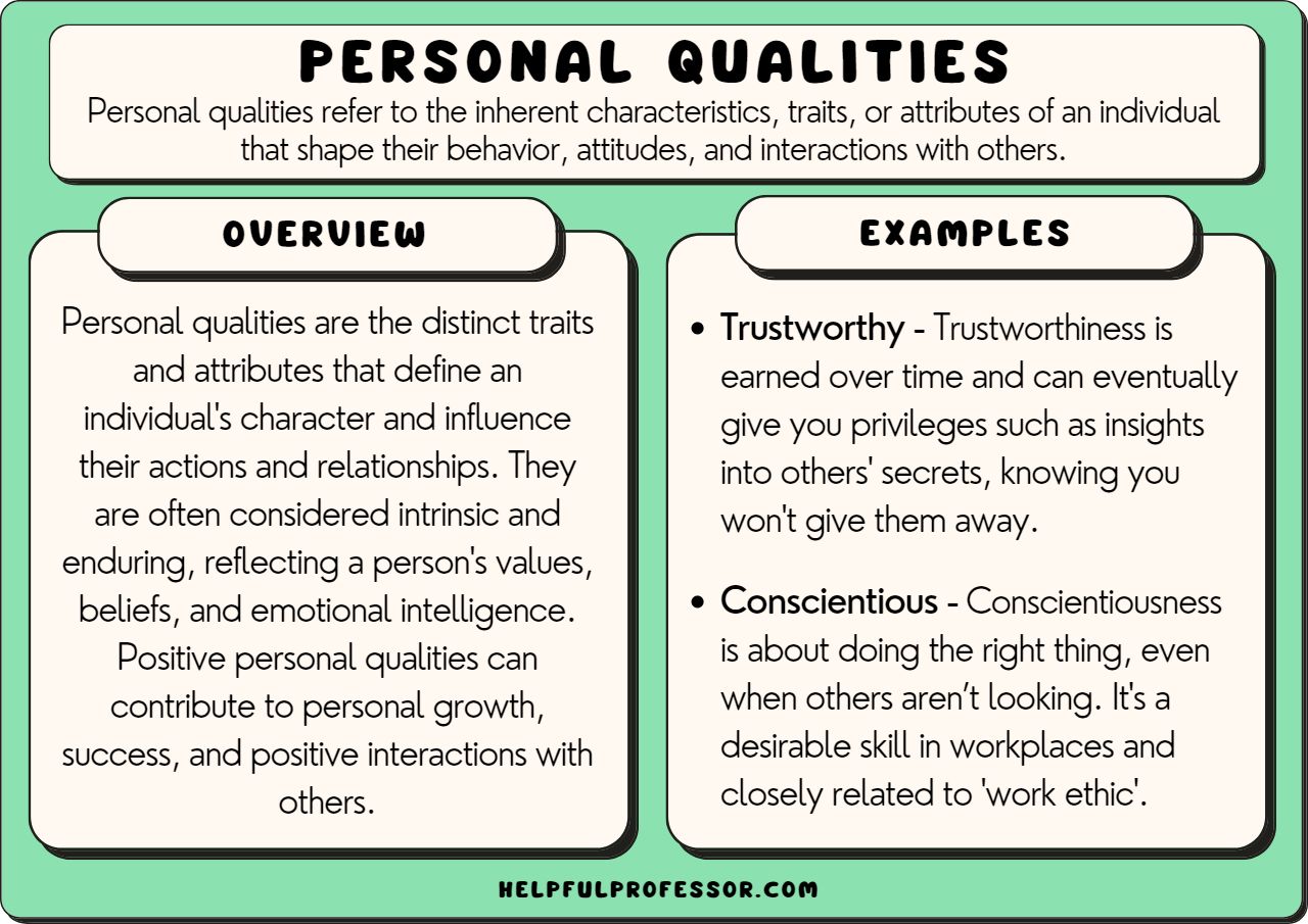qualities of a good employee with real life examples