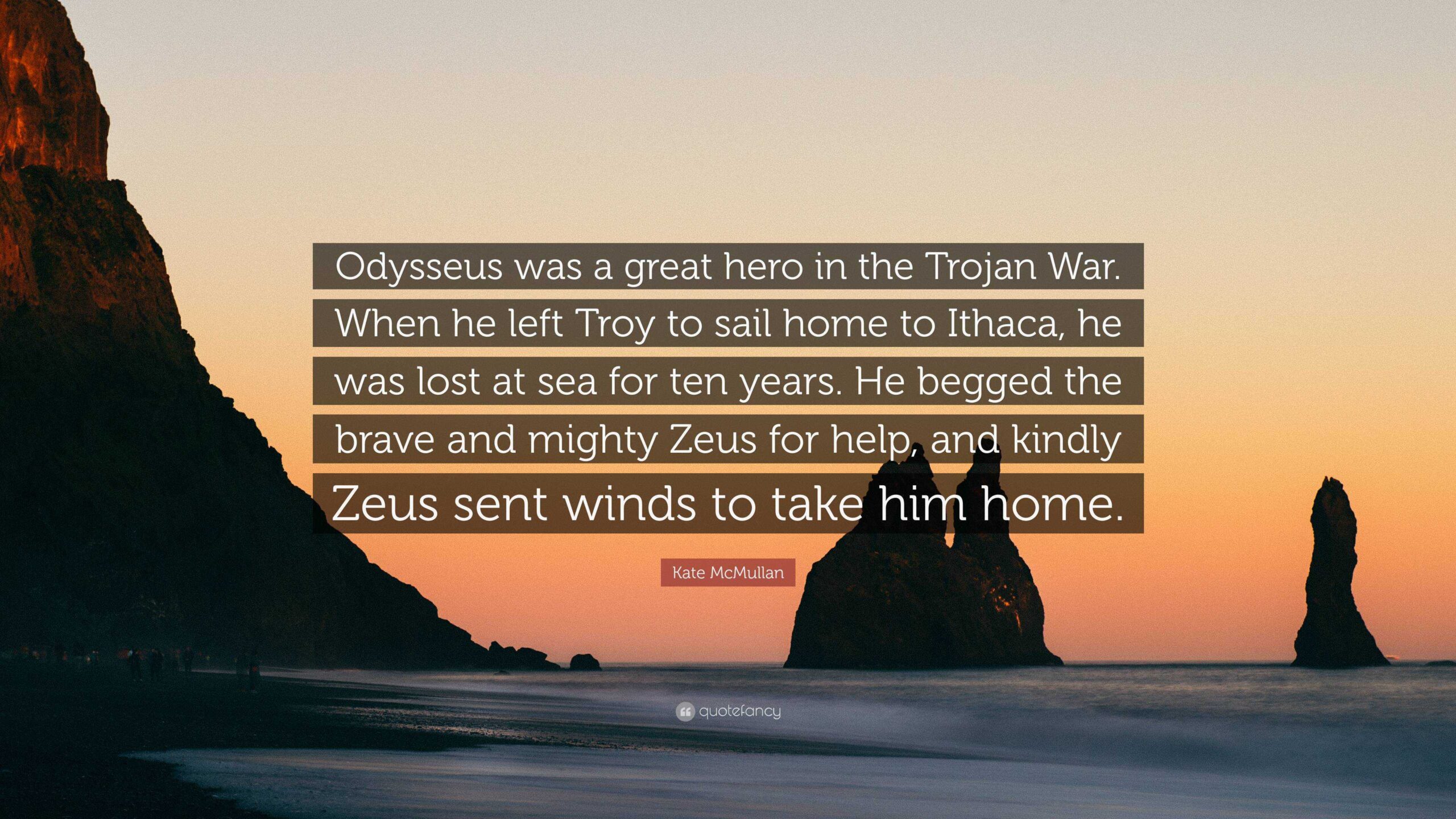 quotes from the odyssey that show odysseus as a hero scaled
