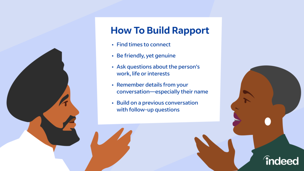 rapport building statements in customer service examples