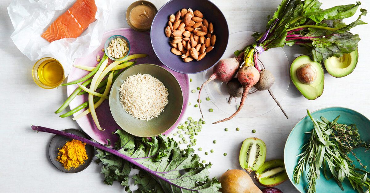 raw fruits and vegetables list for healthy eating