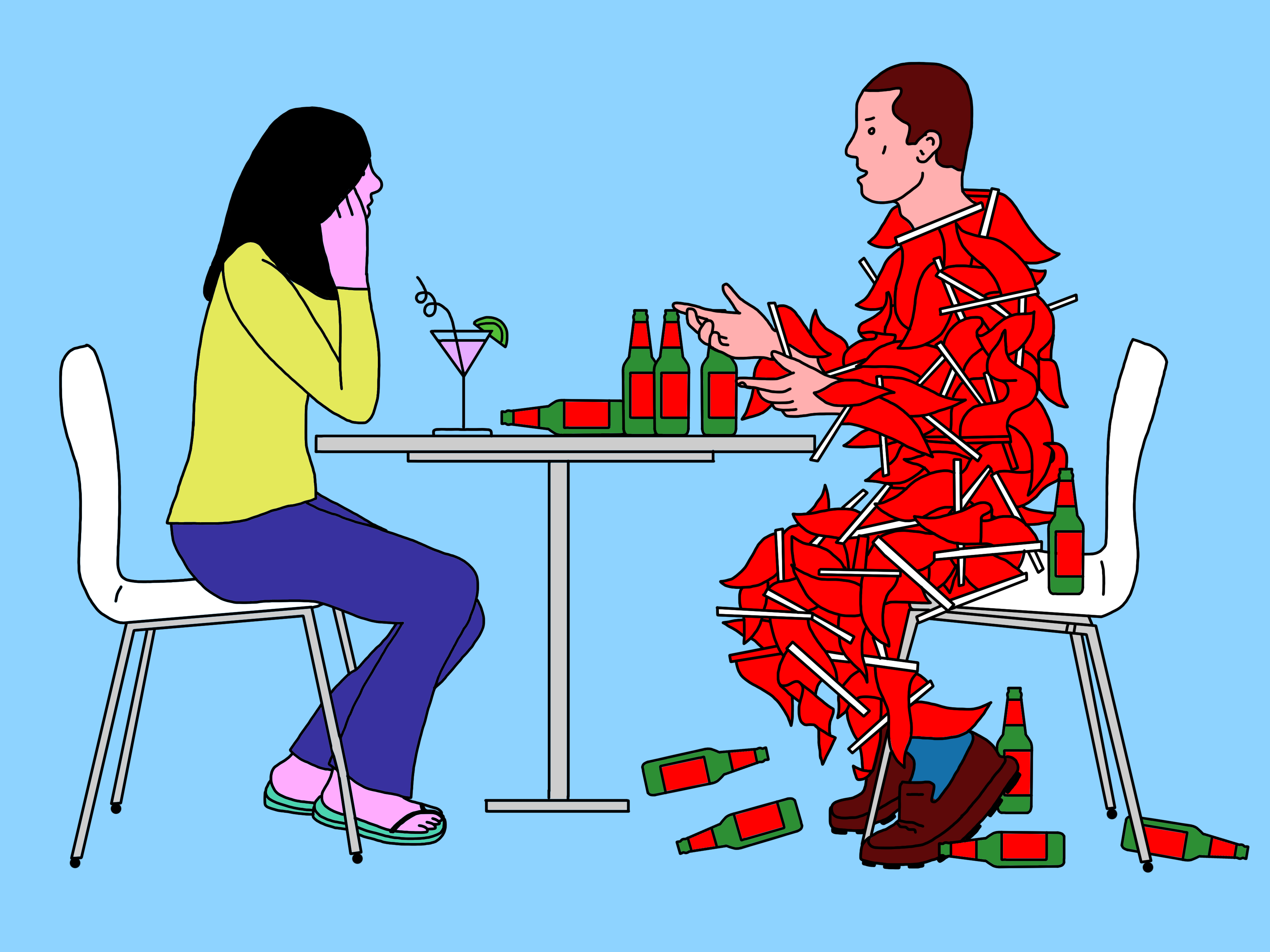 red flags in a girl to watch out for in dating