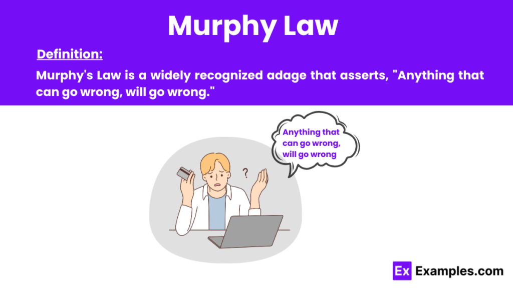 relatable murphys law examples in everyday life