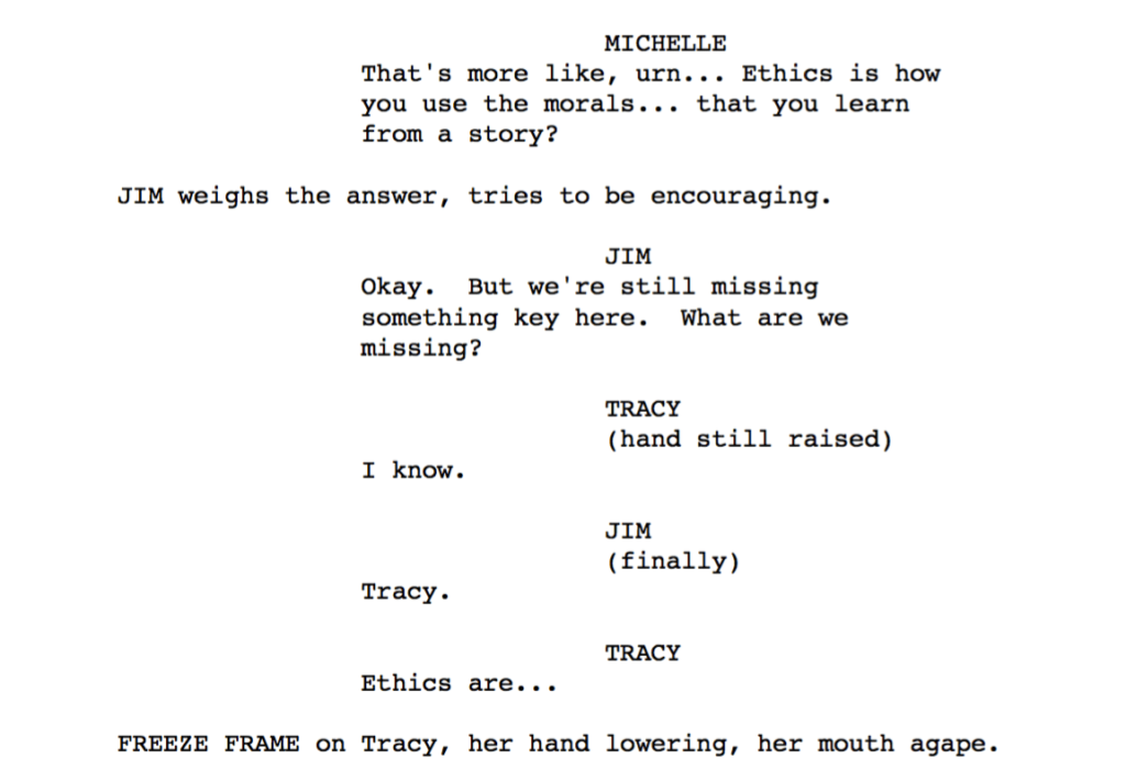 screenplay examples to inspire aspiring writers
