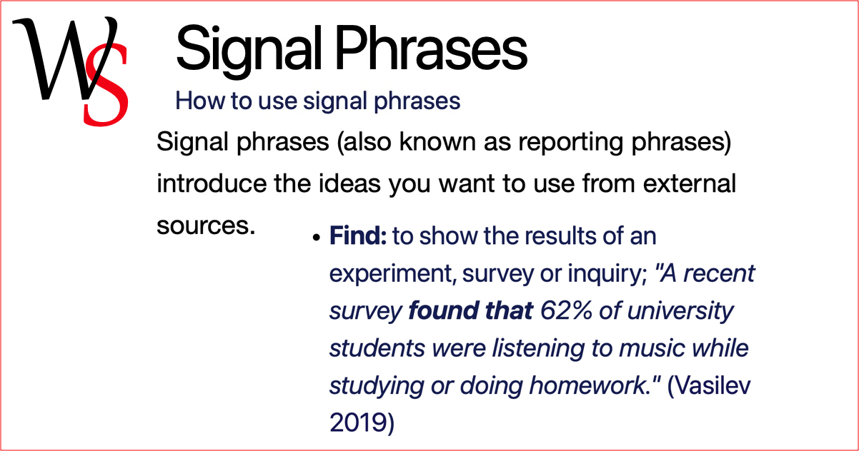 signal phrases examples to enhance your writing 1