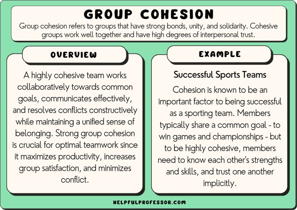 social cohesion examples that strengthen communities