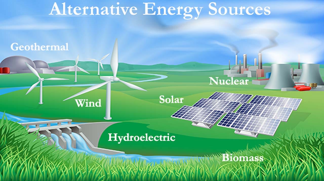 solar wind and hydroelectric energy as resources