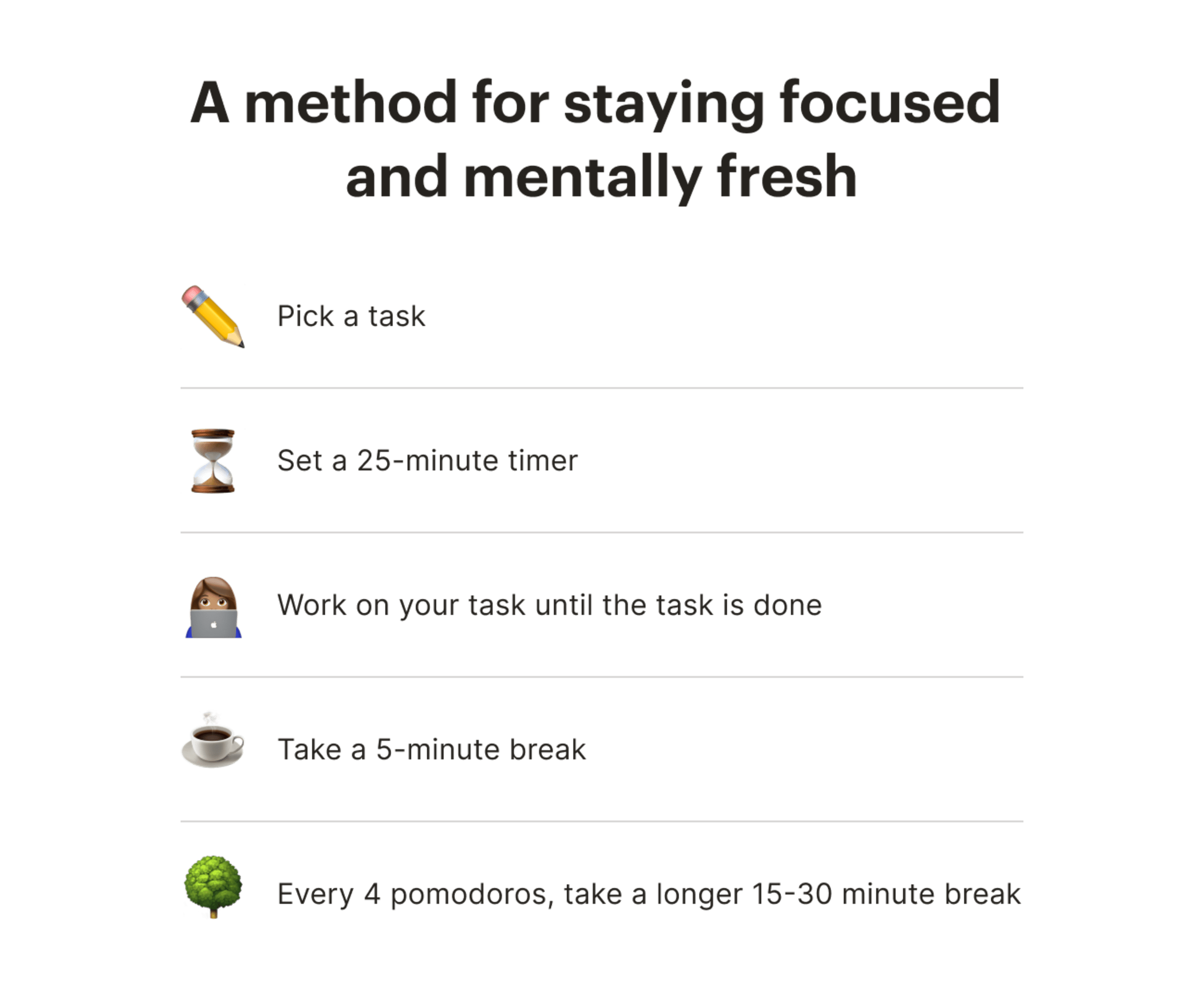 speed examples for better time management