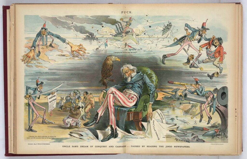 spheres of influence in us history key examples