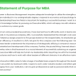 Statement of Purpose Examples for MBA Applications statement of purpose examples for mba applications