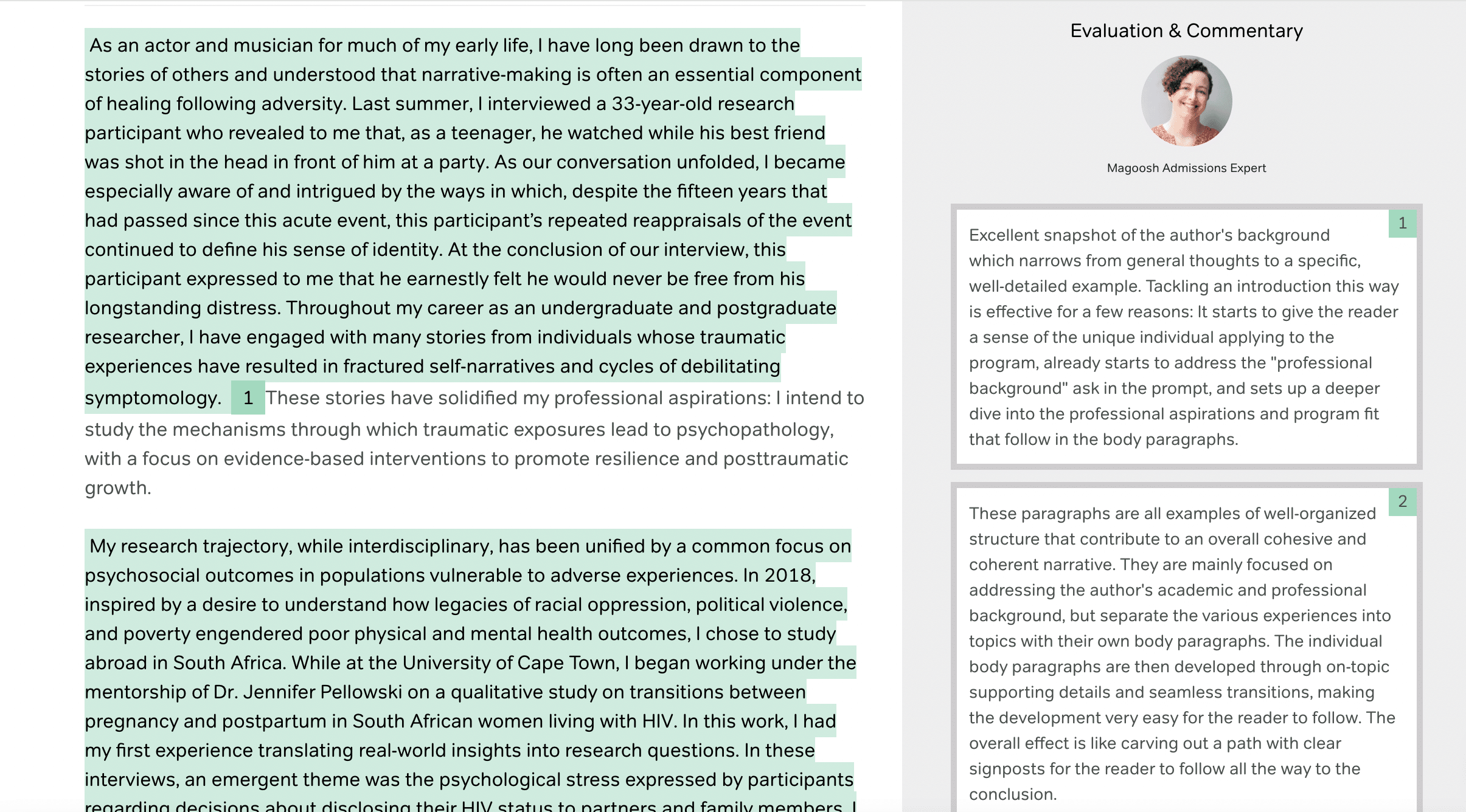 statement of purpose examples for psychology applicants