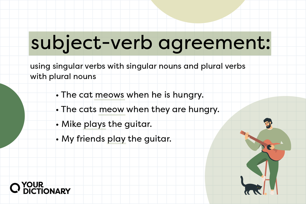 subject verb agreement examples for effective writing
