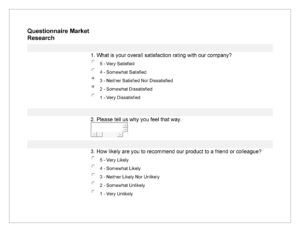 Survey Template Examples for Every Need