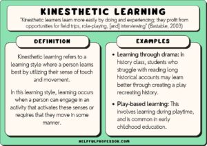 Tactile Learning Examples for Engaging Education