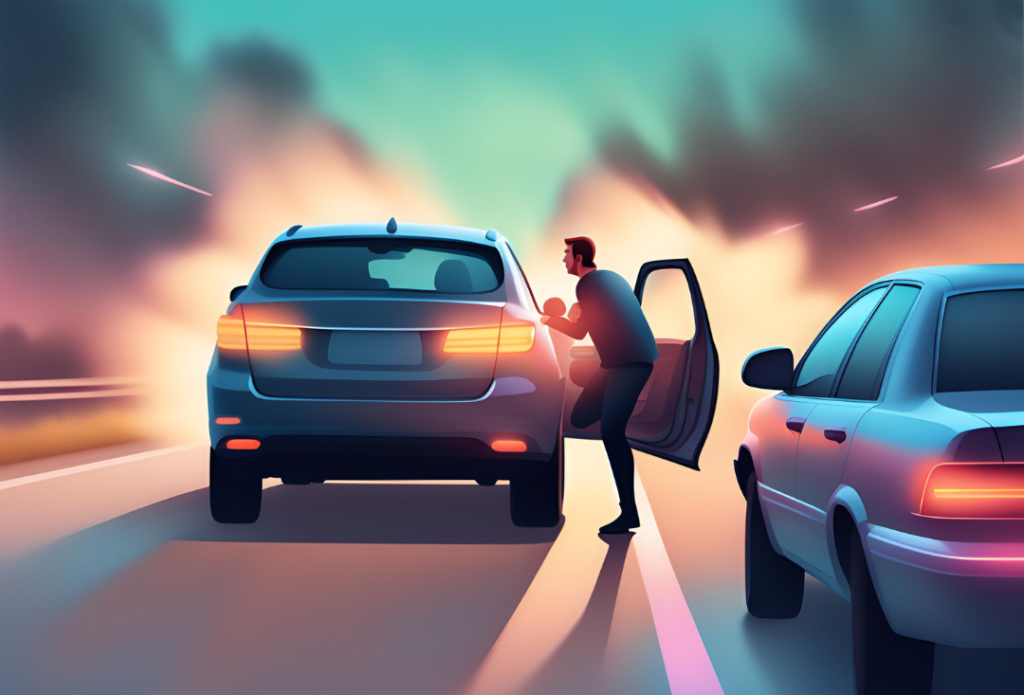 tailgating weaving through lanes key examples