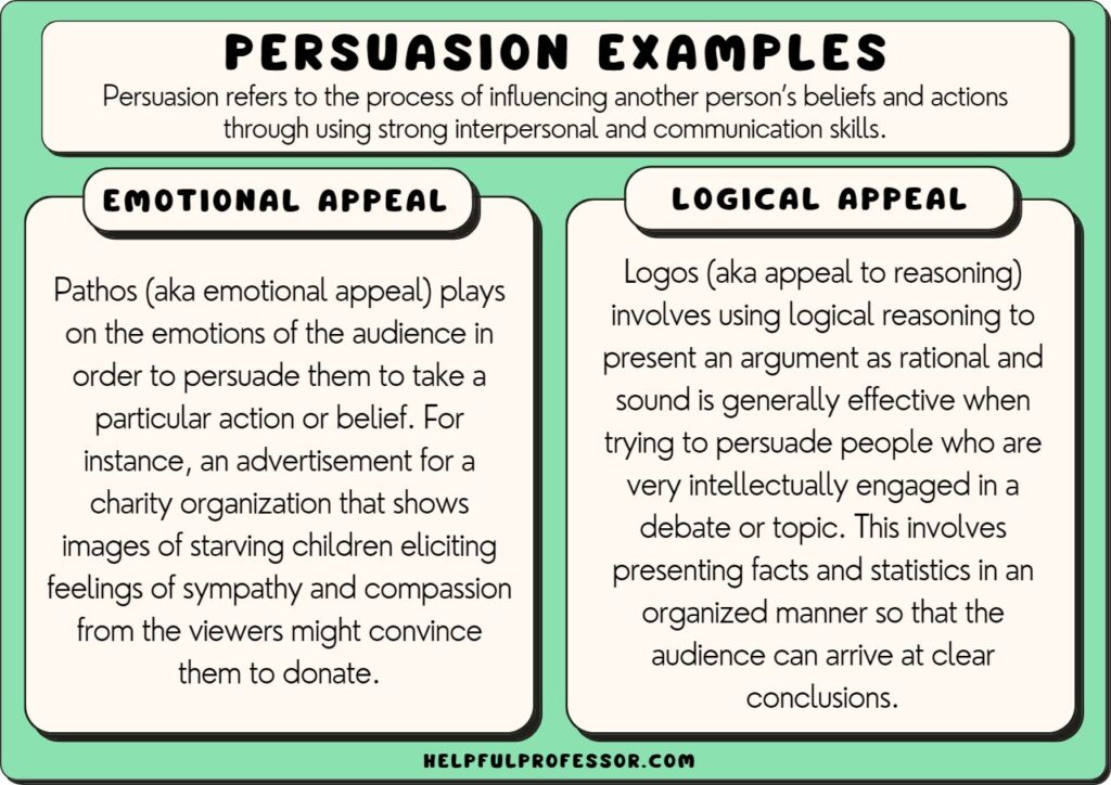 testimony examples that inspire and persuade