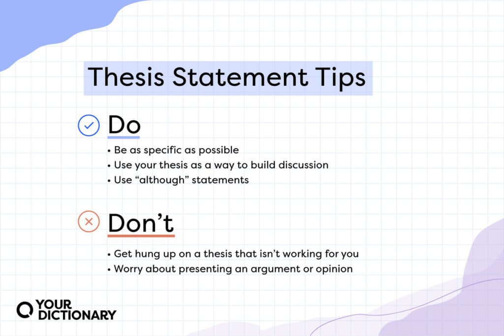 thesis statement examples for stronger essays